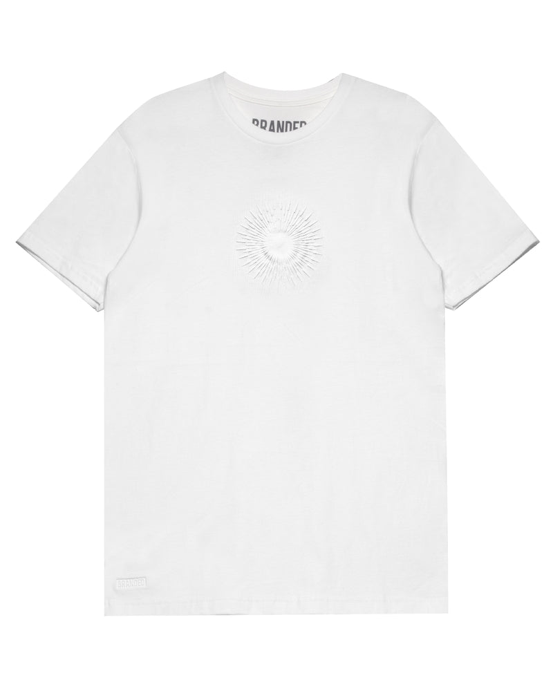 
                  
                    Load image into Gallery viewer, WHITE/WHITE. DEMI SUPERNOVA. T-SHIRT
                  
                