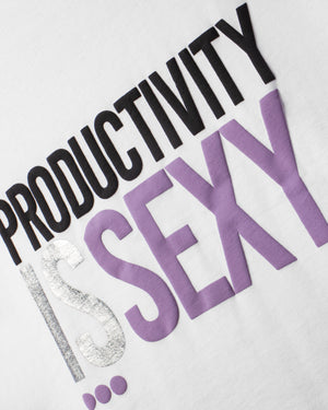 
                  
                    Load image into Gallery viewer, QUOTES. T-SHIRT: PRODUCTIVITY IS SEXY.
                  
                