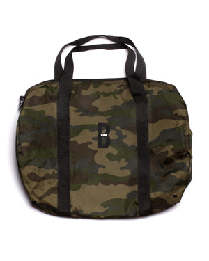 
                  
                    Load image into Gallery viewer, BLOGO CAMO DUFFEL BAG.
                  
                