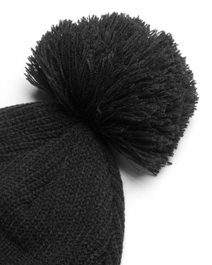 
                  
                    Load image into Gallery viewer, 3 DOTS GIANT POM BEANIE: BLACK DOTS
                  
                