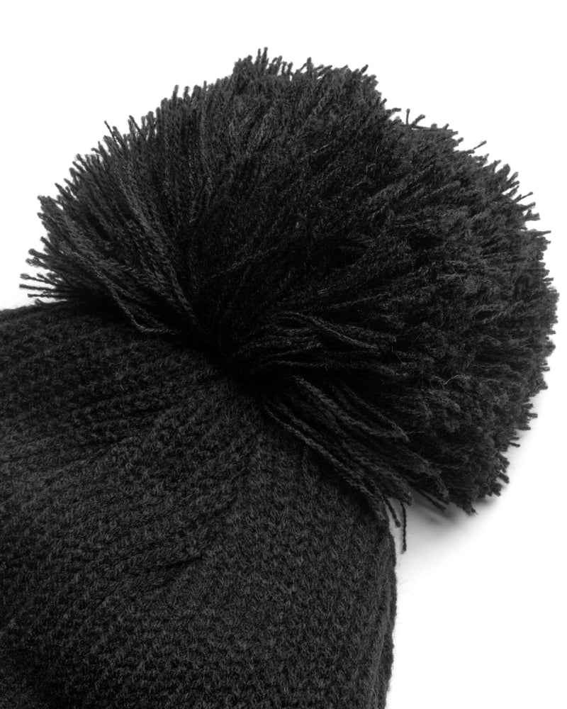 
                  
                    Load image into Gallery viewer, 3 DOTS GIANT POM BEANIE: WHITE DOTS
                  
                