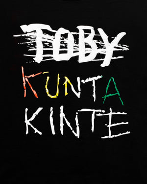
                  
                    Load image into Gallery viewer, RETRO. T-SHIRT: KUNTA KINTE FREEDOM BLACK
                  
                