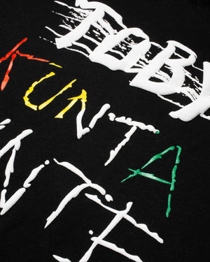 
                  
                    Load image into Gallery viewer, RETRO. T-SHIRT: KUNTA KINTE FREEDOM BLACK
                  
                