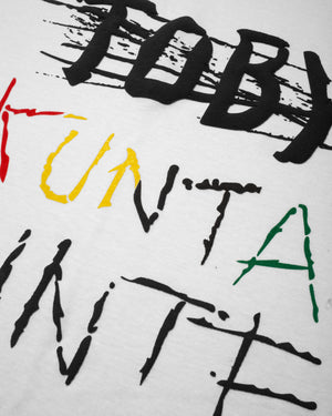 
                  
                    Load image into Gallery viewer, RETRO. T-SHIRT: KUNTA KINTE FREEDOM WHITE
                  
                