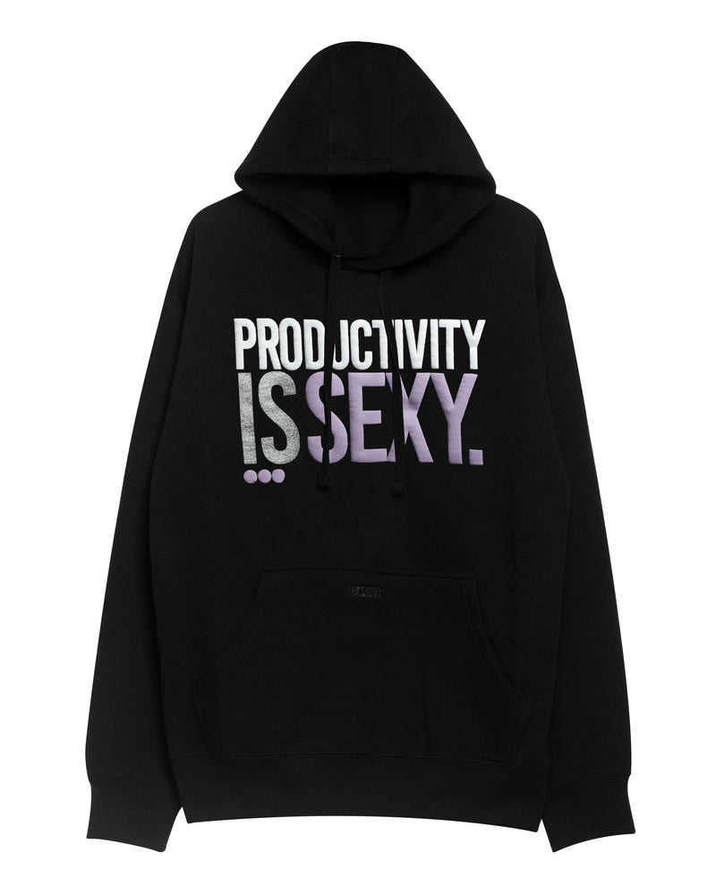 QUOTE. HOODIE: PRODUCTIVITY IS SEXY.