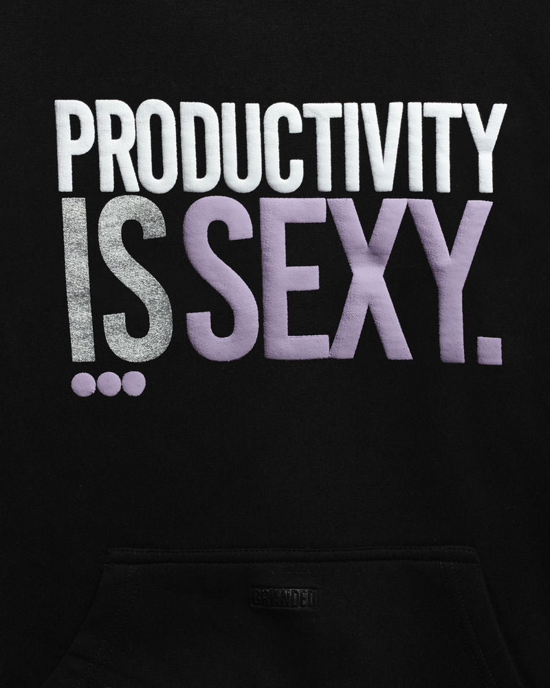 
                  
                    Load image into Gallery viewer, QUOTE. HOODIE: PRODUCTIVITY IS SEXY.
                  
                