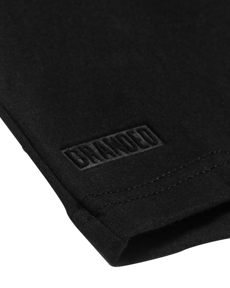 
                  
                    Load image into Gallery viewer, BLACK VERTICAL T-SHIRT: THE DOPEST OF THEM ALL.
                  
                