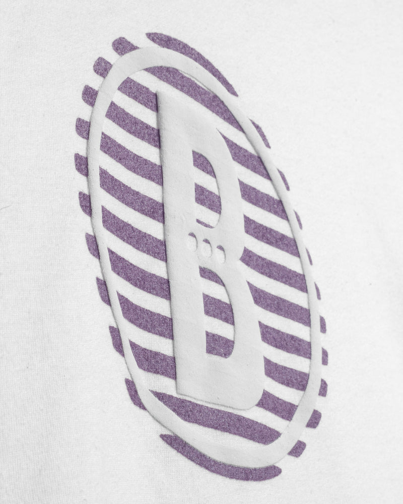 
                  
                    Load image into Gallery viewer, B. GLOBE. T-SHIRT: WHITE B. LOGO
                  
                