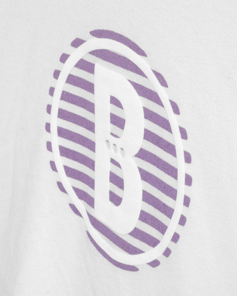 
                  
                    Load image into Gallery viewer, B. GLOBE. T-SHIRT: WHITE B. LOGO
                  
                