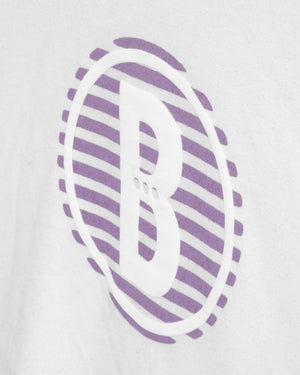 
                  
                    Load image into Gallery viewer, B. GLOBE. T-SHIRT: WHITE B. LOGO
                  
                