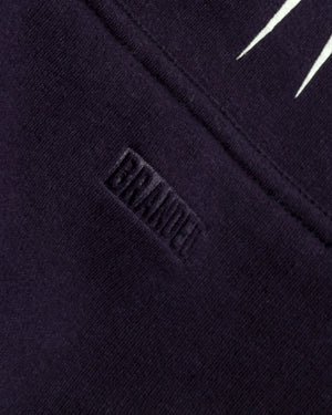 
                  
                    Load image into Gallery viewer, BLUE SUPERNOVA 3D PUFF HOODIE: WHITE LOGO.
                  
                