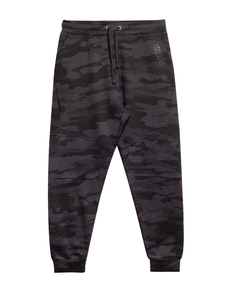 EVER BLACK. DEMBOSSED. CAMO JOGGERS