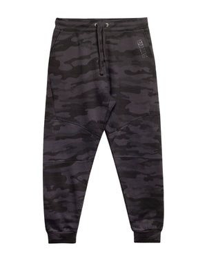 
                  
                    Load image into Gallery viewer, EVER BLACK. DEMBOSSED. CAMO JOGGERS
                  
                