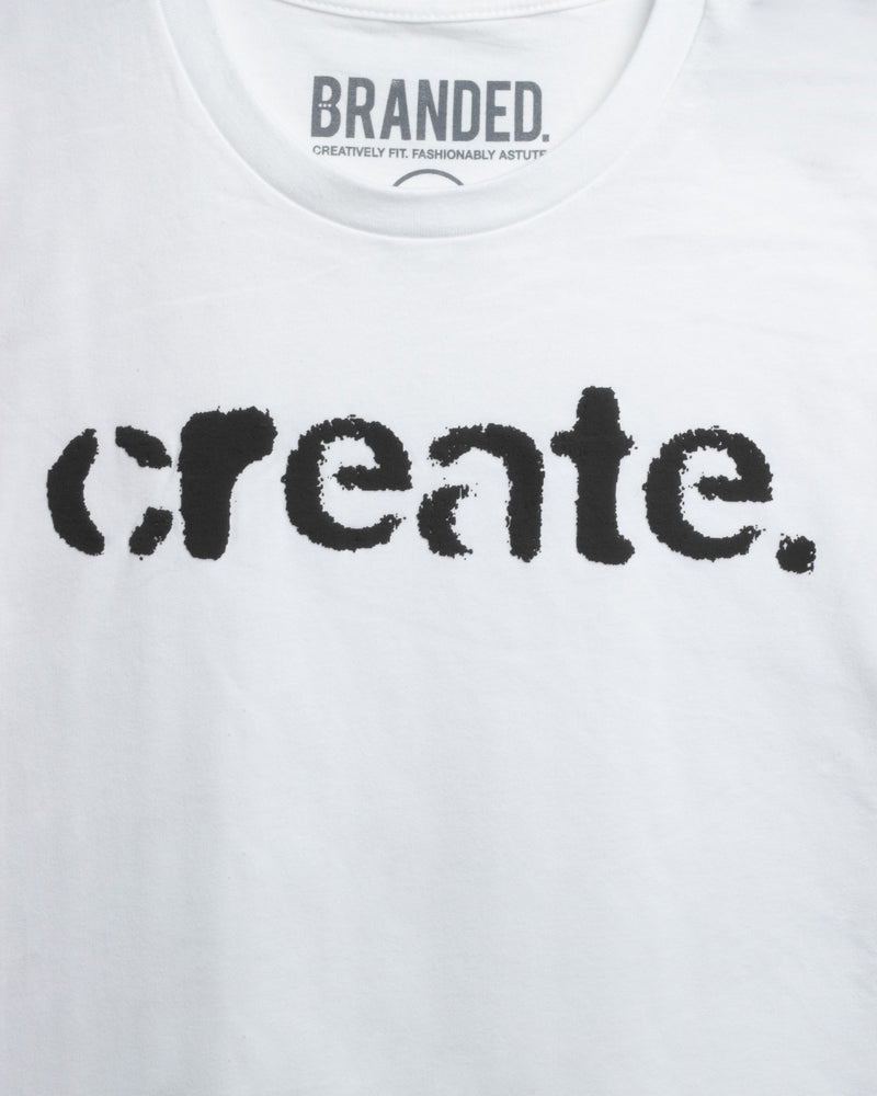 
                  
                    Load image into Gallery viewer, ONE WORD. T-SHIRT: CREATE.
                  
                