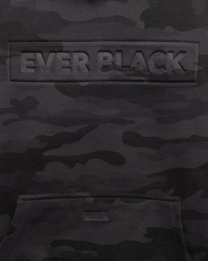 
                  
                    Load image into Gallery viewer, EVER BLACK. DEMBOSSED. CAMO HOODIE
                  
                