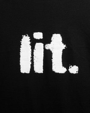 
                  
                    Load image into Gallery viewer, BLACK ONE WORD. T-SHIRT: LIT.
                  
                