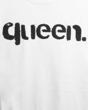 
                  
                    Load image into Gallery viewer, ONE WORD. T-SHIRT: QUEEN.
                  
                