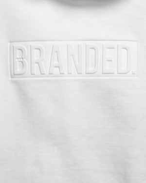 Branded hotsell cropped hoodie